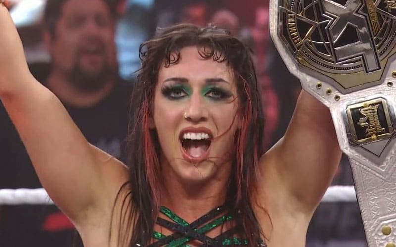 Jacy Jayne breaks her silence after a shocking NXT woman's title victory