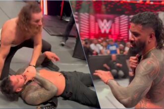 Jey Uso attacked the air after Raw