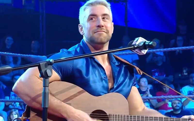 Joe Hendry destroys Trick Williams with a guitar shot after a brutal diss track