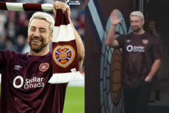 Joe Hendry returns home to support her heart with Tynecastle