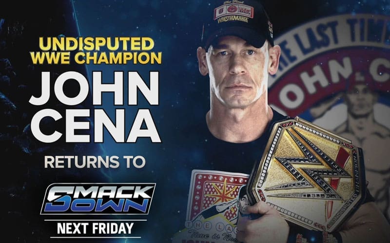 John Cena, Bianca Bella return & 5/30 WWESmackDown reservation