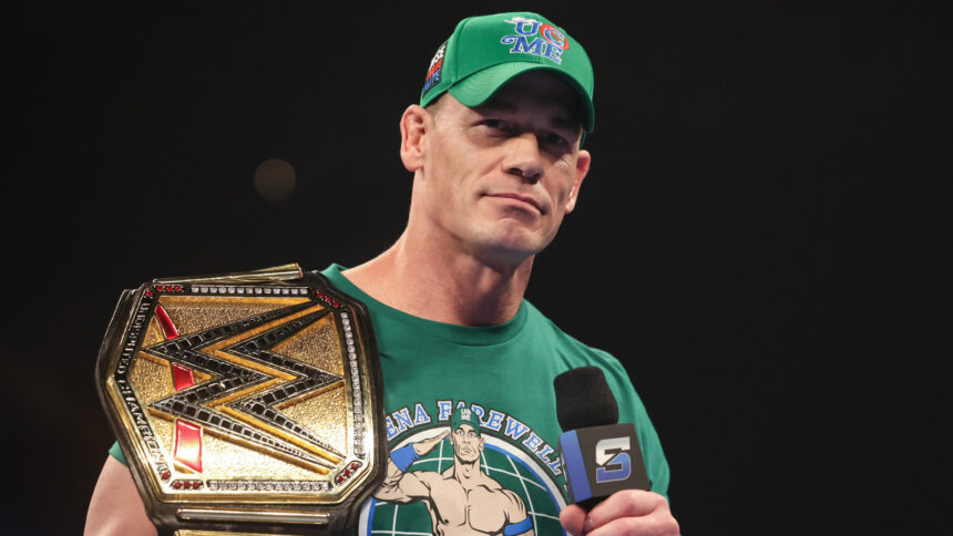 John Cena says the former WWE star took a risk on him in a WrestleMania match