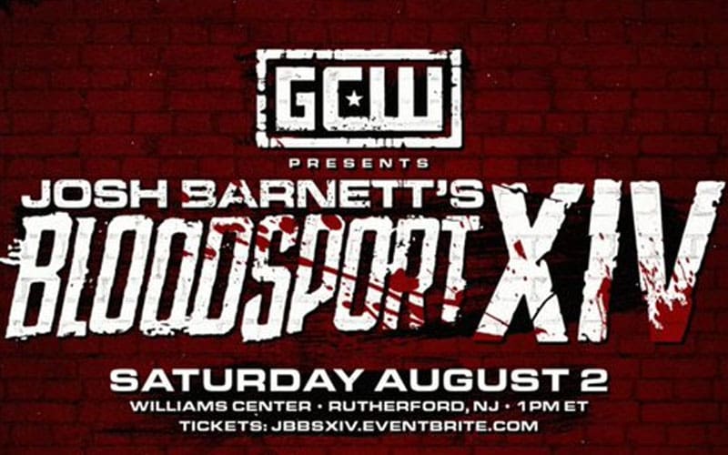 Josh Burnett's Bloodsport XIV date, location and venue revealed