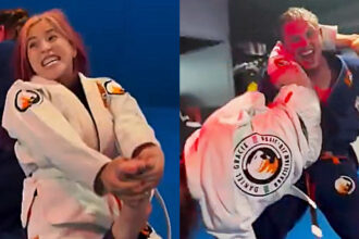 Kairi Sain and Mina Shirakawa trains include Matt Riddle and Brazilian Jiujutsu