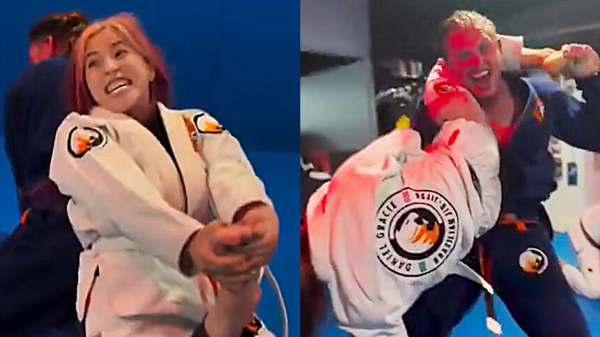Kairi Sain and Mina Shirakawa trains include Matt Riddle and Brazilian Jiujutsu