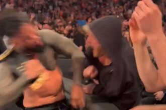 Logan Paul attacks Jey Uso after WWE RAW gets in the air in a shocking ambush