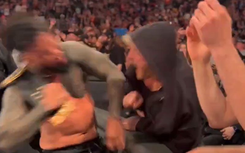 Logan Paul attacks Jey Uso after WWE RAW gets in the air in a shocking ambush