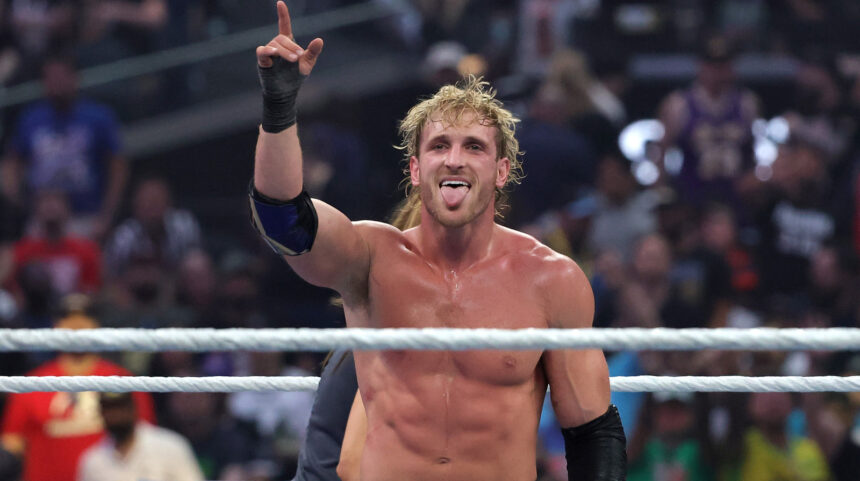 Logan Paul attacks Jey Uso after WWE Raw airs following a world title match