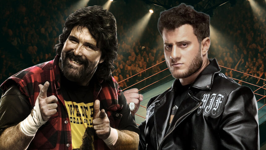MJF had a "Top Secret Meeting" with Mick Foley about his dream match