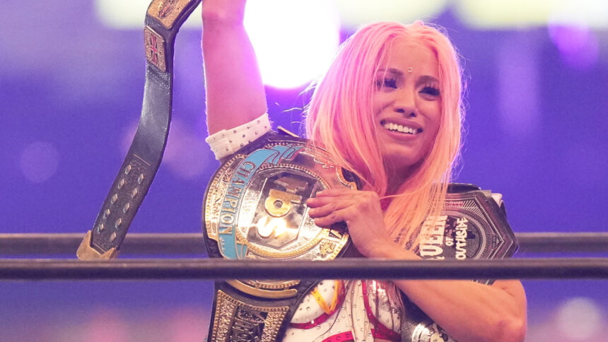 Mercedes Mohn stands up to Tonistorm after AEW Dynamite Women's Title Eliminator Match