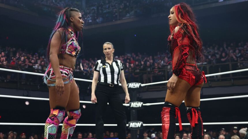Mercedes is a "surreal" match with Athena in the AEW spring breakthrough