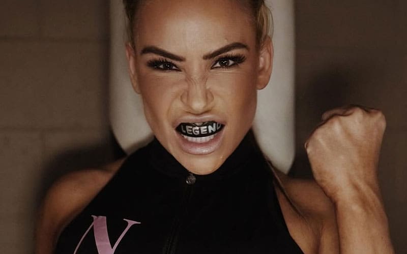 Natalia discusses another non-wwe wrestling look