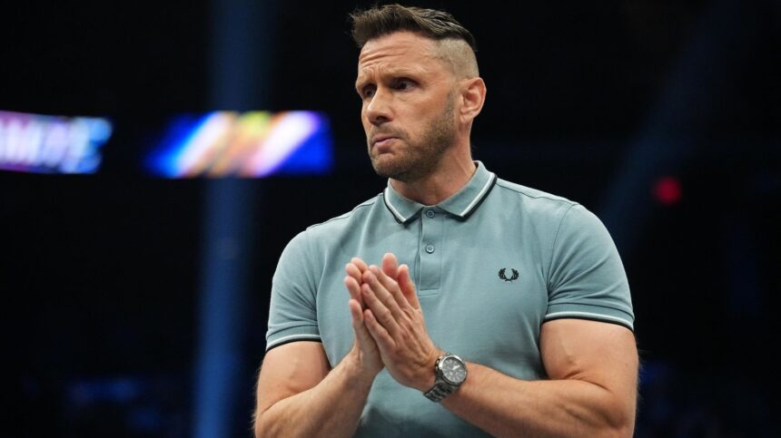 Nigel McGuinness has been working in his fourth match since his retirement at AEW Double or Nothing in 2011