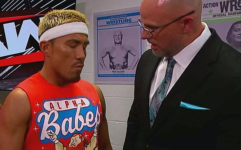 Nishikai Aki denied a match against Rusev after a medical retreat