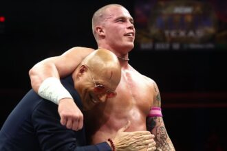 Paragon vs Don Charis Family Trios Match was AEW Double or None at the time of the collision