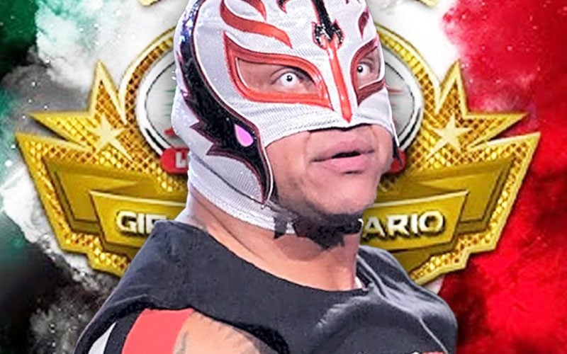 Rey Mysterio's AAA plan was discarded due to injury