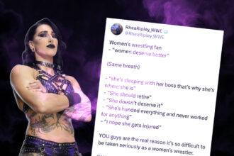 Rhea Ripley calls toxic behavior in women's wrestling fandom