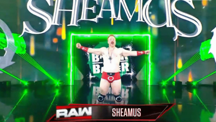Sheamus returns from Hiatus on WWE Raw