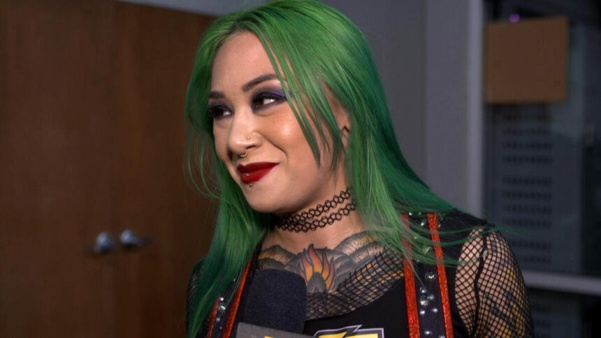 Shotzi Blackheart discusses getting on the bench by WWE before its release