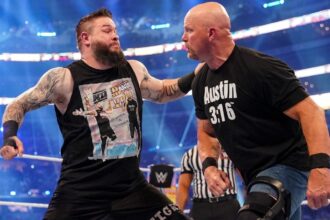 Steve Austin recalls "Uncharted Waters" from the WWE WrestleMania match against Kevin Owens
