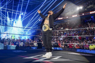 The first Jey USO WWE World Heavyweight Title Defense ends via raw commercial punk interference