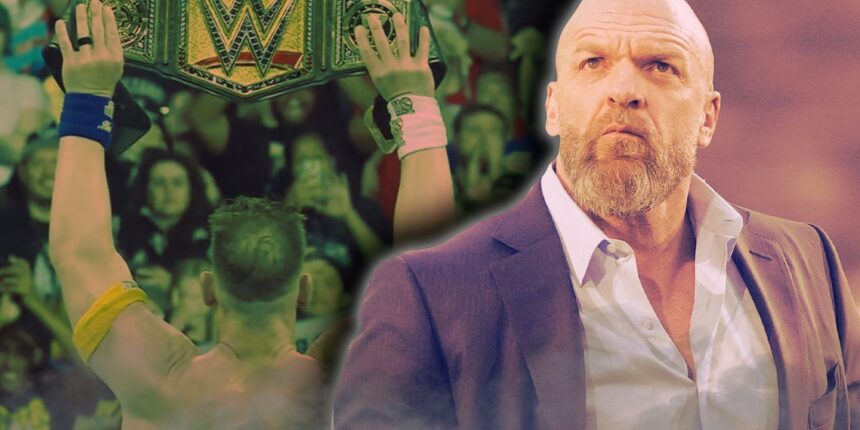 The main event of TripleH in WWE is now too standard