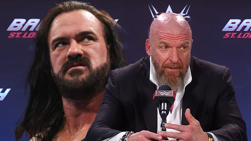Triple H offers Drew McIntyre updates after the fear of injury