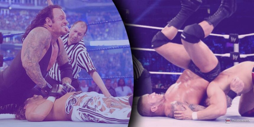 Unique way to lock your opponent in wrestling