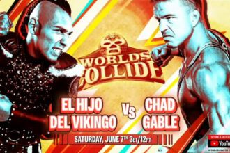 Vikings' son vs. Worlds Collide's Chad Gable Set