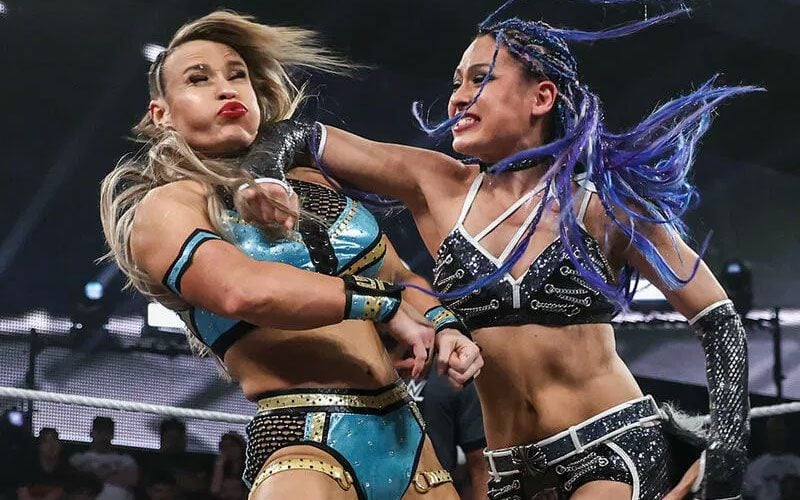 WWE NXT cuts time from Jordynne Grace vs. Giulia Match