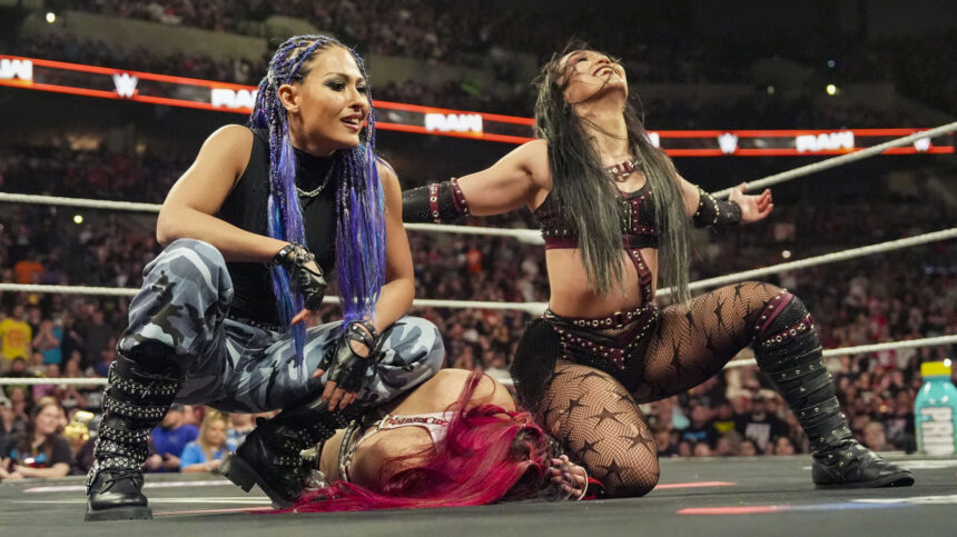 WWE RAW Results 5/12 - Giulia & Roxanne Perez Face Rhea Ripley & Iyo Sky, Finn Balor are working on AJ Style