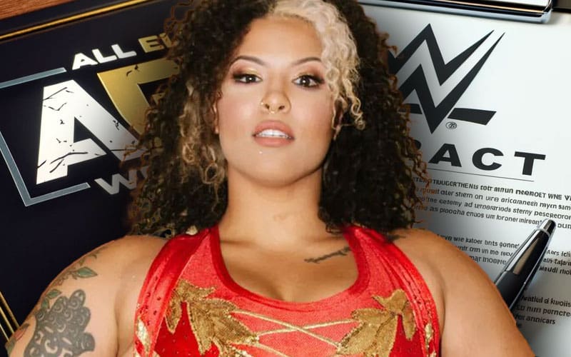 WWE had turned to Willow Nightingale before she re-signed AEW