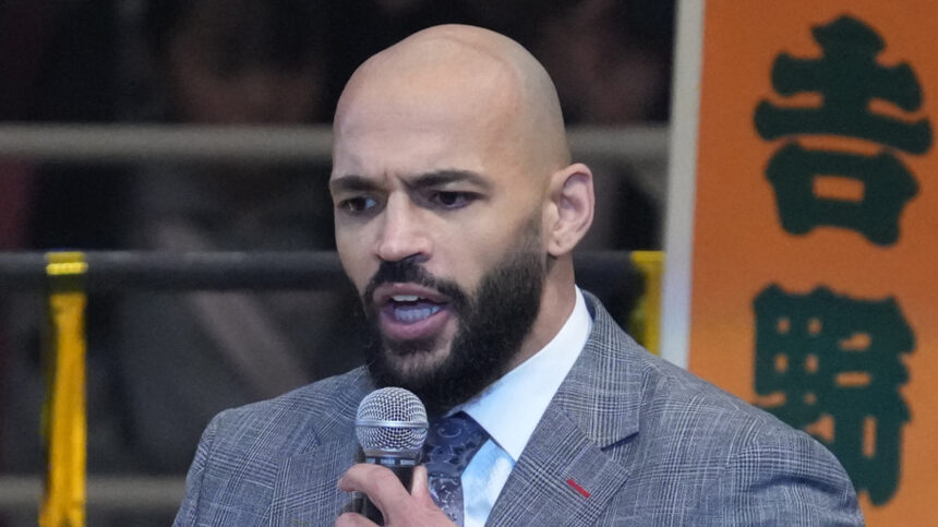 Why does AEW's Ricochet call Brian Danielson "idiot"?