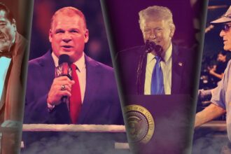 The nature of wrestling that enters the world of politics