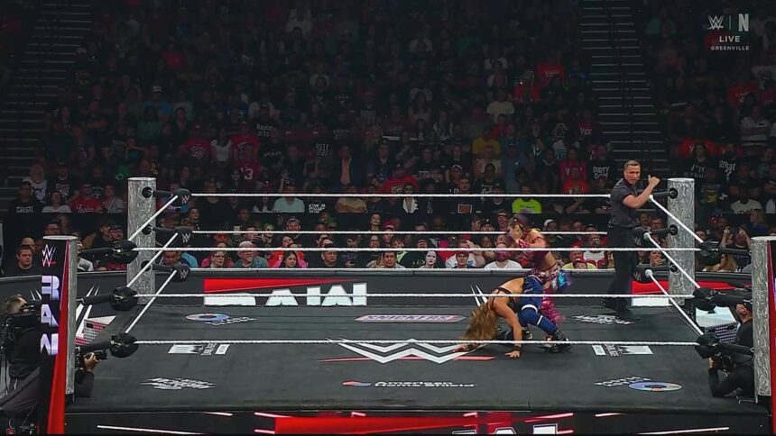 Zoey Stark was injured in WWE Raw Match