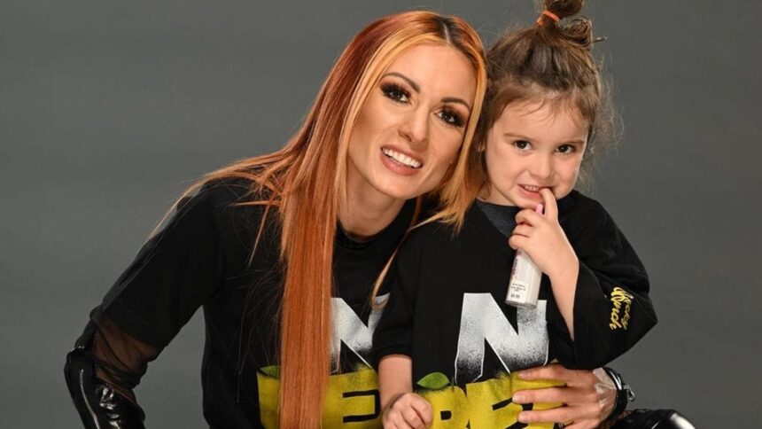 Becky Lynch reveals why her daughter cried with bank money