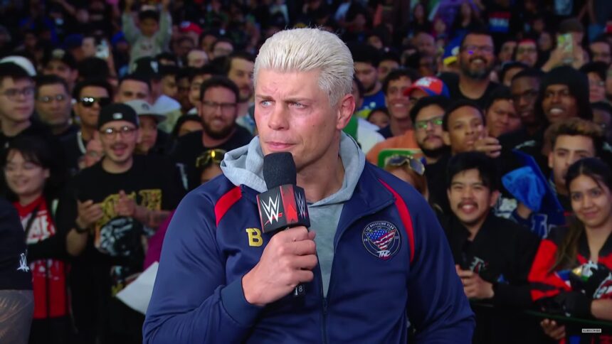 Cody Rhodes comments on pinning John Cena with bank money