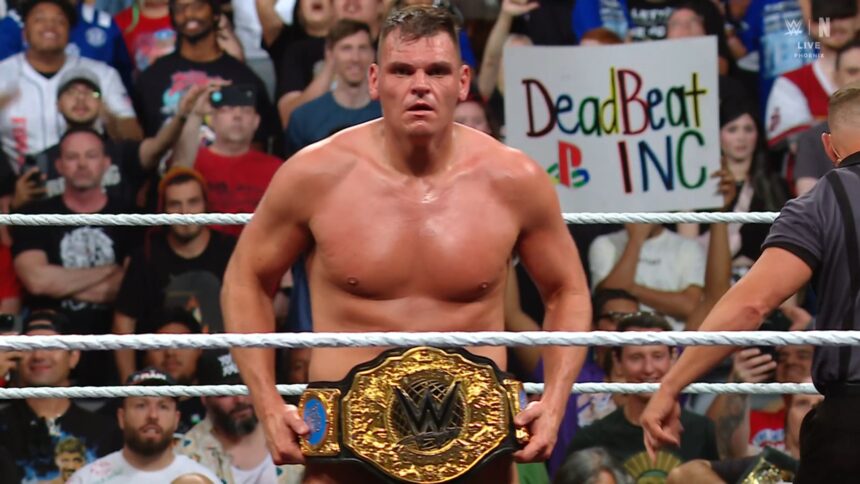 Gunther wins the WWE World Heavyweight Title