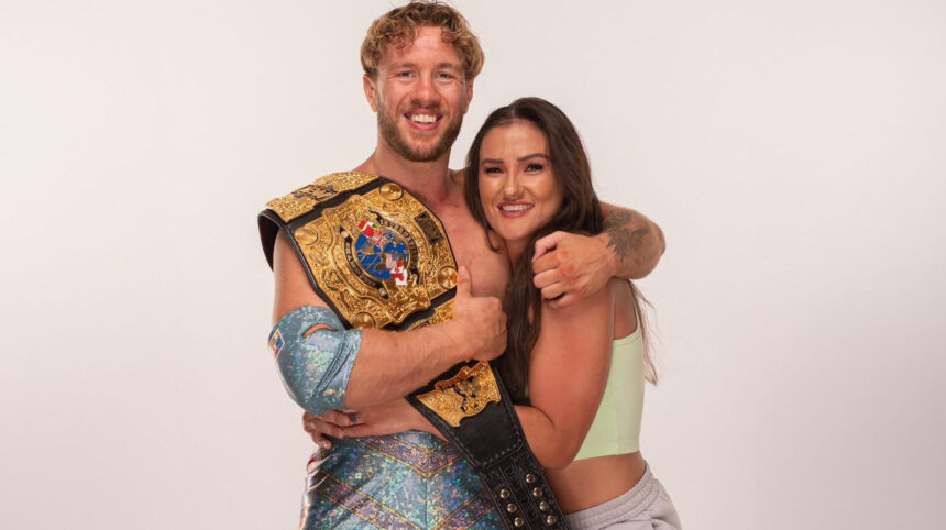 Indie star Alex Windsor announces that she is all elite and joins partner Will Osprey.