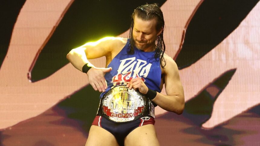 Backstage update of Aew's Adam Cole after a failed dynamite spot