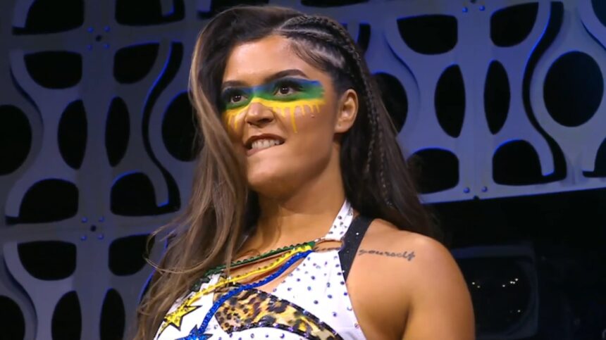 Tay Melo is back two years after AEW, except for Anna Jay from Fyter Fest.