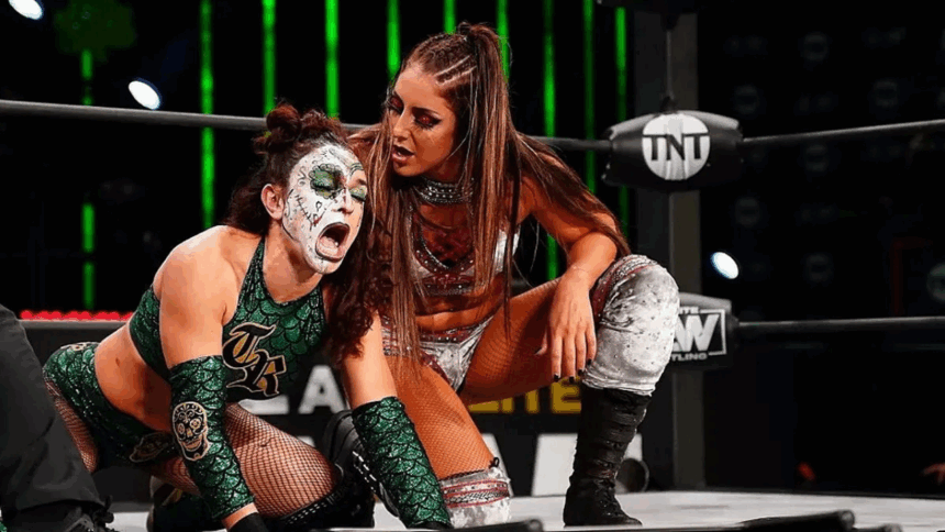 Thunder Rosa issues hair and hair challenge to Britbaker