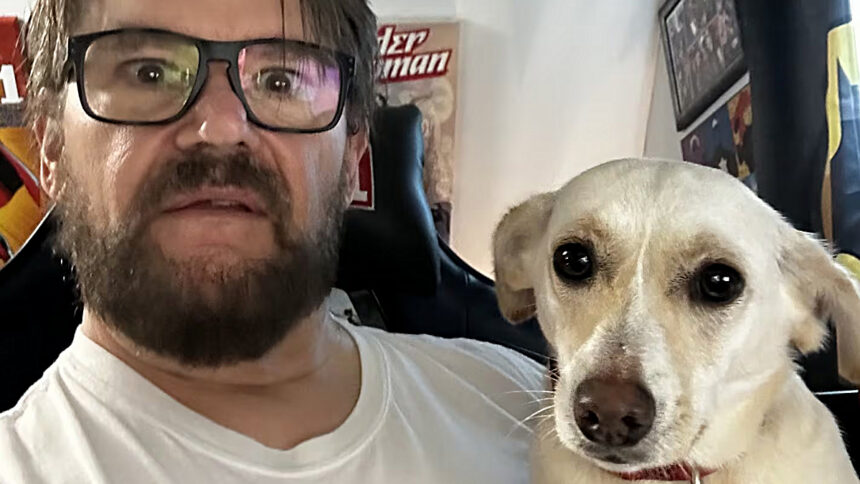 Tony Ciaborne travels cross country to give home to rescue dogs