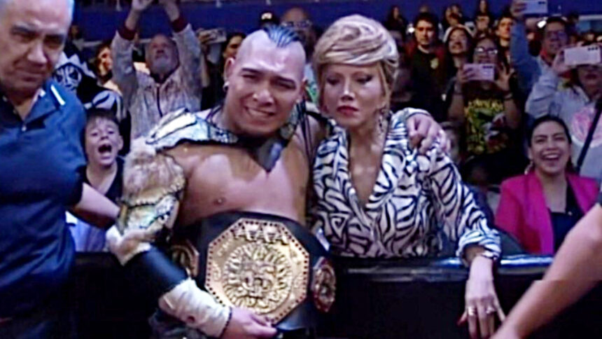 Vikings' son wins the AAA mega title as Worlds Corrid approaches