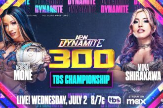AEW Dynamite 300 match results, highlights, and key moments on July 2, 2025