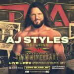 AJ Style Confirmed at TNA Slammiversary 2025 at UBS Arena