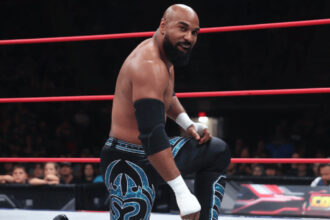 The former TNT champion wrestled in his first AEW match in nearly two years at the time of the collision