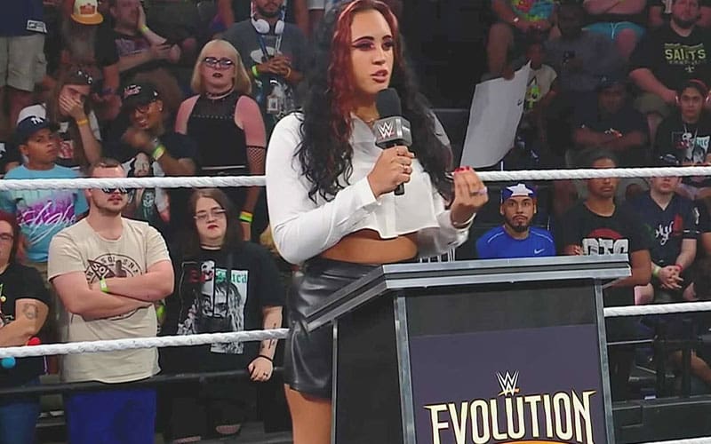 Ava reveals a set of 6 WWENXT Superstars for Evolution Battle Royal Match