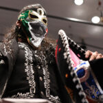 Bandido holds the Roh World title against Aew's Konosuke Takeshita in Supercard of Honor