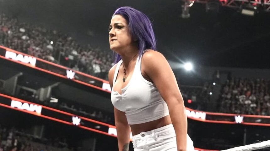 Bayley is unhappy with Summerslam's missing after Smackdown